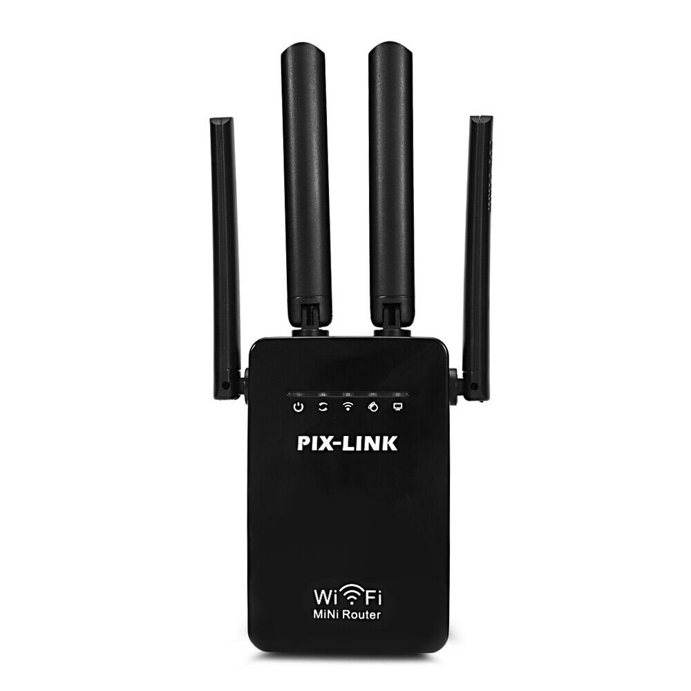 1200Mbps WiFi Range Extender Repeater Wireless Amplifier Router Signal Booster